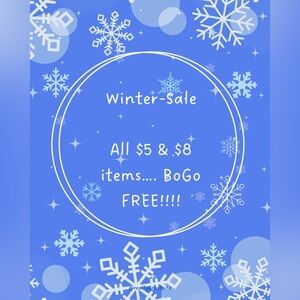 Winter Sale!!! BOGO FREE!!